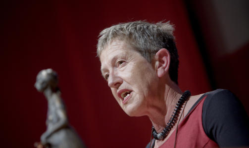 OPPR�RT:  Leder for Krisesentersekretariatet, Tove Smaadahl, har en rekke sp�rsm�l til politiets arbeid forut for drapet i Skien i natt. FOTO: SCANPIX