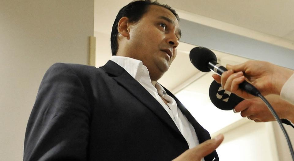 VIL P� B�RS: Hans Pandeya i Global Gaming Factory X vil notere the Pirate Bay p� teknologib�rsen NASDAQ. Foto: SCANPIX