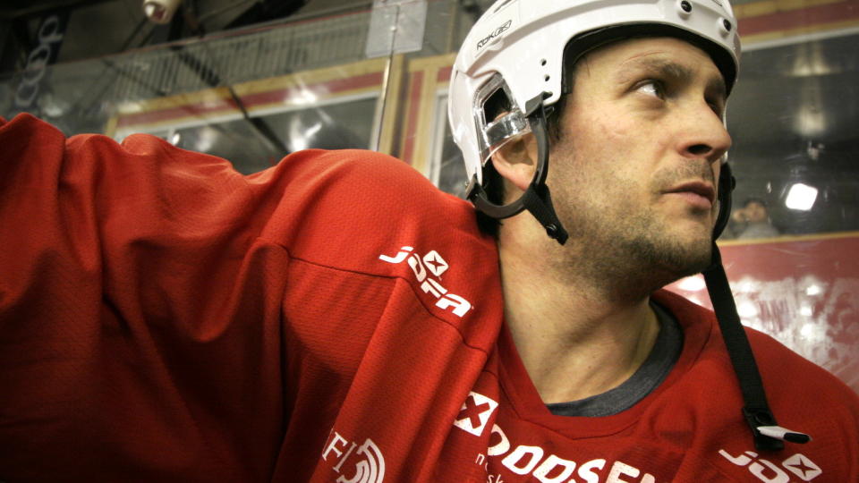 BLE OPPSAGT I MAI: Eks Stavanger Oilers-spiller Anders Myrvold sier han ble sint da det ble offentlig at han hadde blitt oppsagt i klubben f�r tidspunktet han mener partene var blitt enige om.
Foto: Jarl Fr. Erichsen / SCANPIX