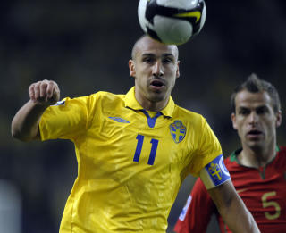 REPRISE? Henrik Larsson var den forrige veteranspissen United hentet. Foto: AFP/MIGUEL RIOPA