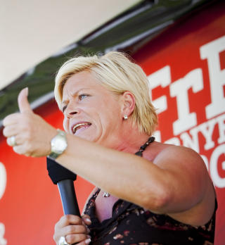 VIL �PNE F�R MILJ�-RAPPORTER:
Frp-leder Siv Jensen.
Foto: Tore Meek / Scanpix