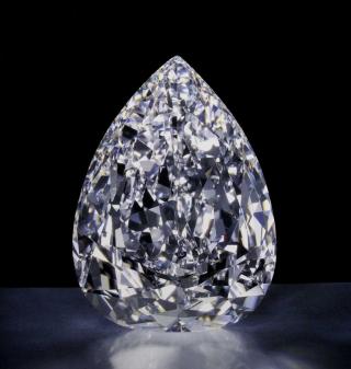 EN AV VERDENS ST�RSTE DIAMANTER: 203-karatsdiamanten har ogs� v�rt utstilt p� Smithsonian. Foto: AFP