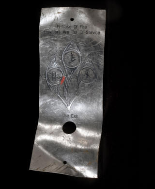 HEISPANEL I WORD TRADE CENTER: Ogs� en del av Smithsonians 9/11-utstilling. Foto: AP/Hugh Talman, Smithsonian