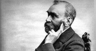 - SKJ�R OVER PULS�RENE: Alfred Nobel skrev i sitt testamente at han �nsket at legen som erkl�rte ham d�d skulle gj�re seg helt sikker i sin sak.Foto: WIKIMEDIA COMMONS