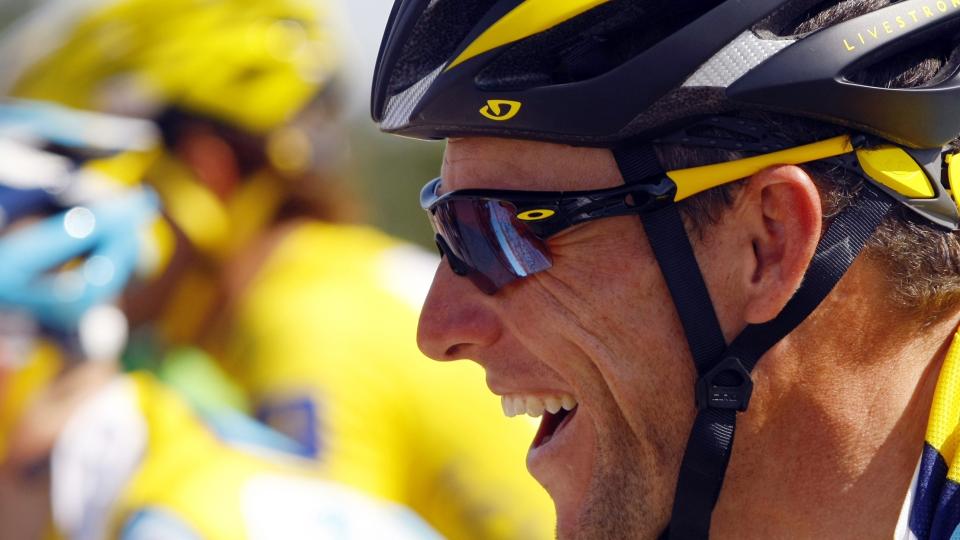 KAN SMILE: N� er Lance' nye sponsor klar. Foto: REUTERS/Bogdan Cristel/Scanpix