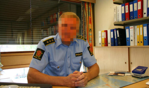 SIKTET: Mannen i 60-�rene har fungert som lensmann i Modum i to �r.
