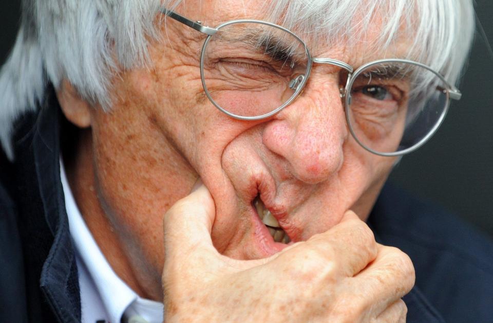 GREMMES: Bernie Ecclestone framst�r som en angrende synder etter at han tok Adolf Hitler i forsvar i et intervju forrige uke.Foto: SCANPIX/EPA/GERRY PENNY