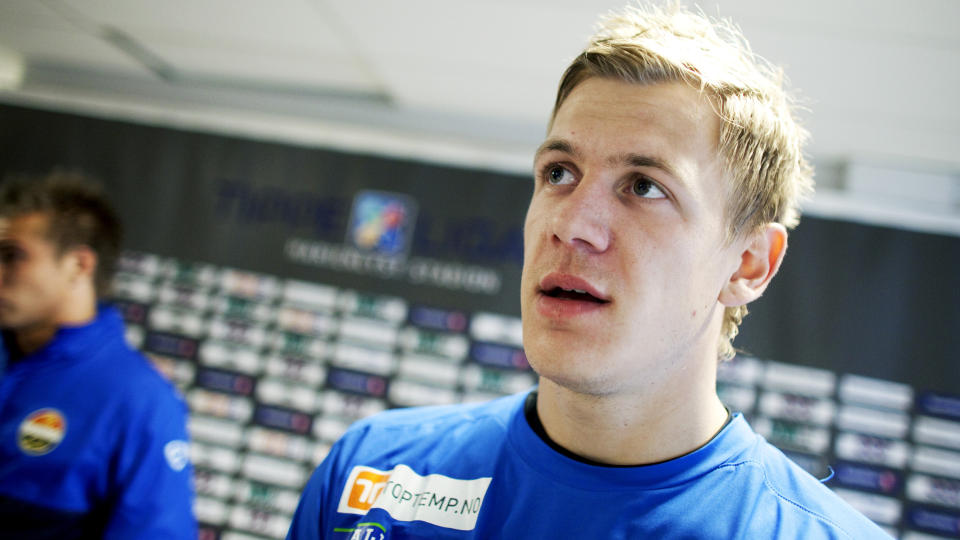 GLAD OG TRIST: Johan Dahlin gleder seg til nye utfordringer i Malm�, men f�r en t�re i �yekroken n�r han skal forlate Lyn etter fem �r i Oslo. 
Foto: Kyrre Lien, Scanpix