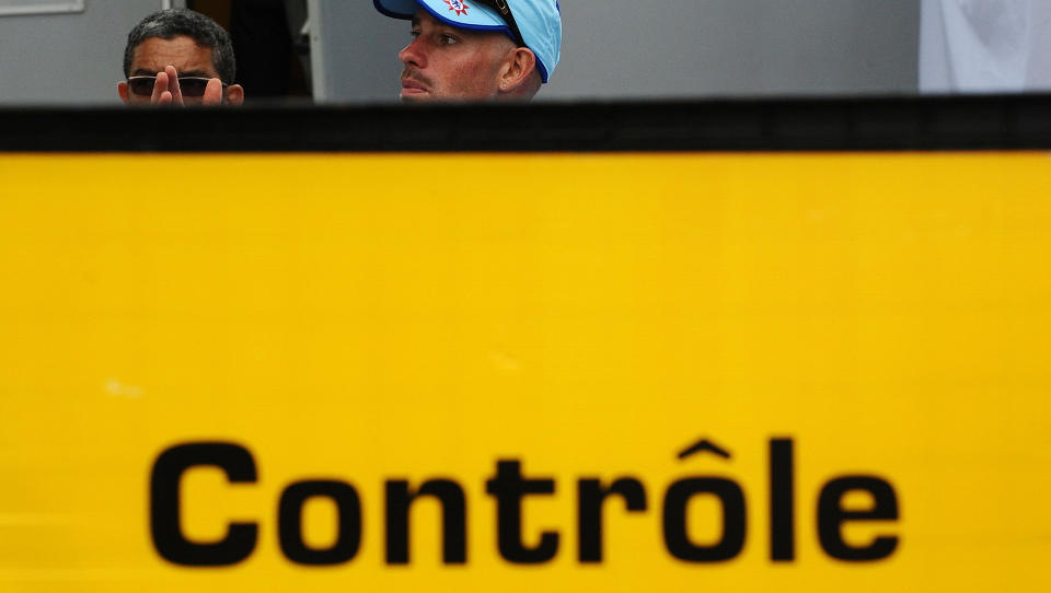 HAR FUNNET METODE: Dopingjegnere i Tour de France har n� funnet en m�te � avsl�re et et syntetisk stoff som hittil ikke har v�rt p�viselig. Foto: AFP/PATRICK HERTZOG