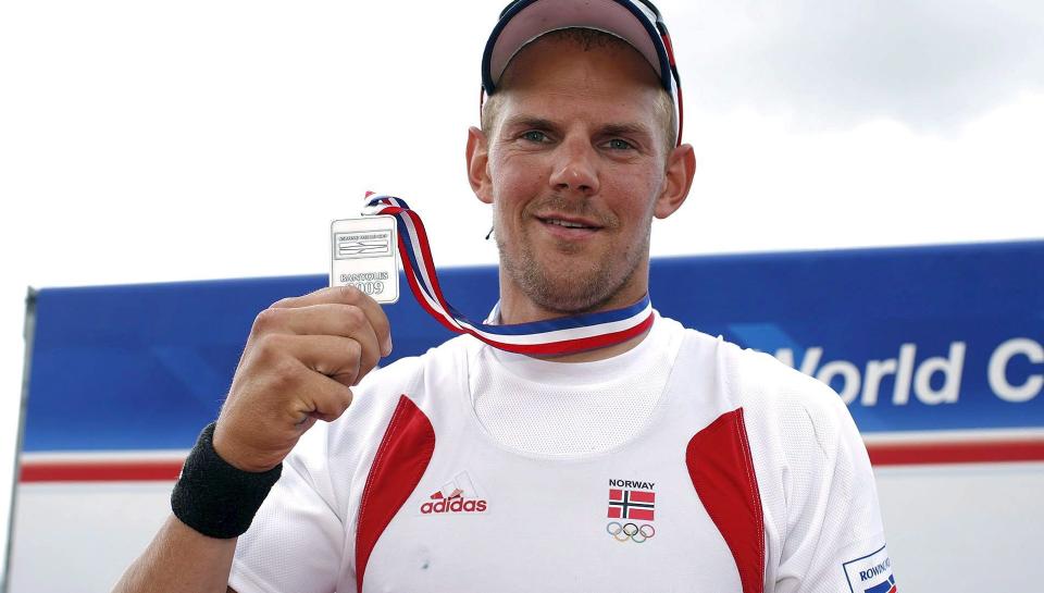 VM-S�LV I MAI: Olaf Tufte sikret seg lett en semifinale-plass i v-cupen i dag. Foto: EPA/TONI VILCHES
