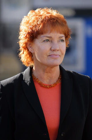 POSITIV: Marit Nybakk (Ap). Foto Tor Erik Schr�der / SCANPIX .