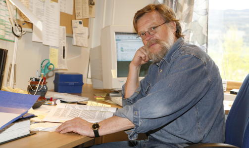 SNUTT FOR ANERKJENNELSE: Historieprofessor Tore Pryser. Foto: Asbj�rn Svarstad
