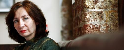 M�TTE B�TE MED LIVET: Aktivisten og journalisten Natalia Estemirova er blitt drept i Ingusjetia. Foto: REUTERS/Dylan Martinez/Files/Scanpix