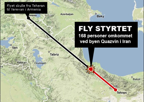 Grafikk: GOOGLE MAPS