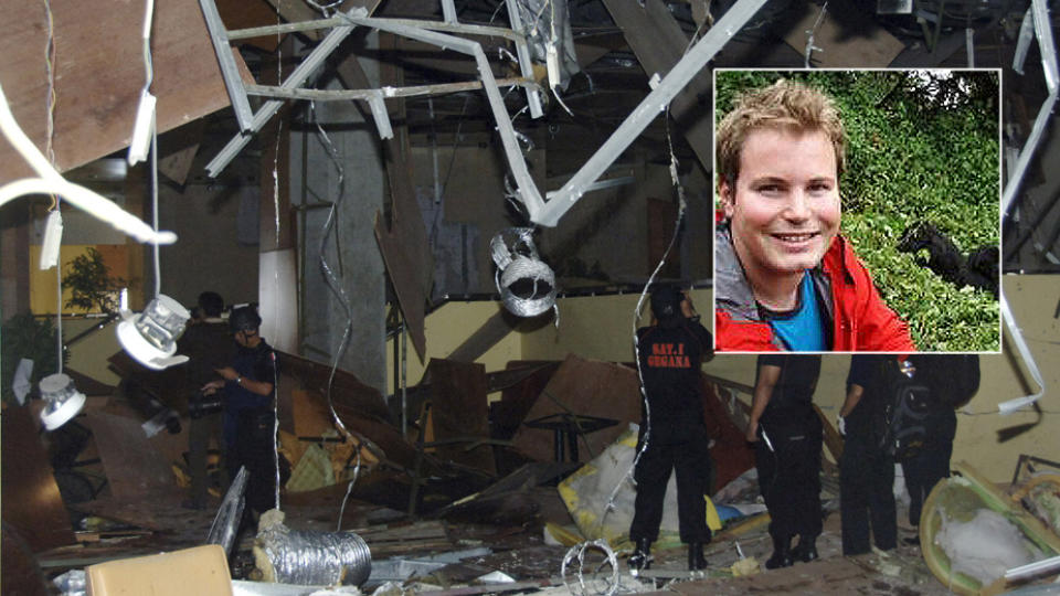 EVAKUERTE: Norske Thomas Granrud (22) fikk beskjed om � holde seg unna tett befolkede omr�der. Foto: Privat/Scanpix