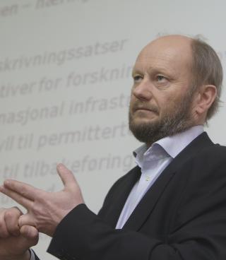 KRITISK TIL REGJERINGEN: Direkt�r Stein Lier-Hansen i Norsk Industri. Foto: Morten Holm /   SCANPIX