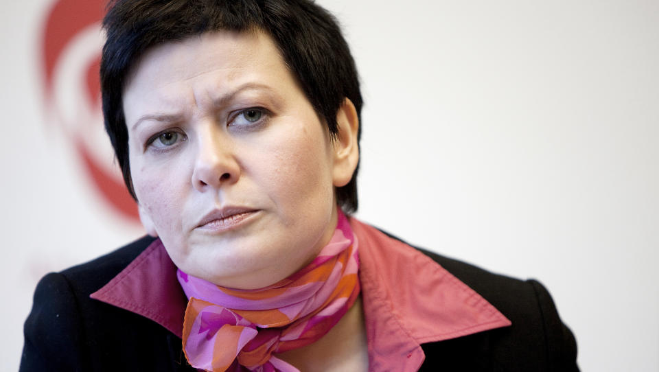 SVARER P� KRITIKKEN: Ap-nestleder Fiskeriminister Helga Pedersen under den muntlige sp�rretimen i Stortinget. Foto: Espen R�st / Dagbladet