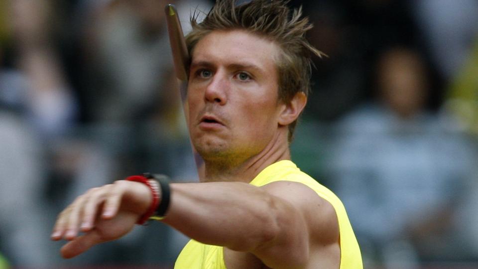 I FORM: Lyskeproblemene var tydeligvis ingen hindring for Andreas Thorkildsen i kveld, som vant spydkonkurransen i Golden League-stevnet i Paris.Foto: SCANPIX/REUTERS/Pascal Rossignol