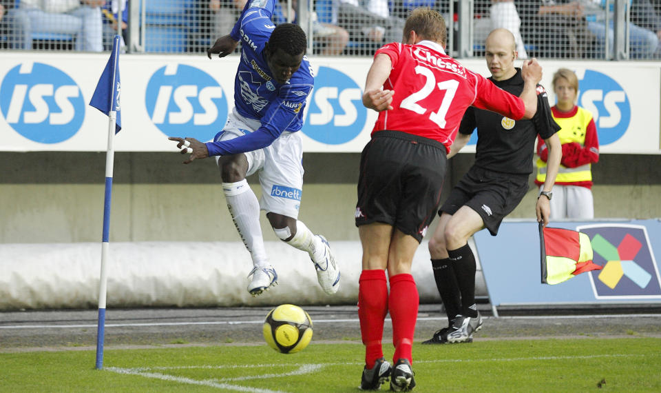SOLSKJ�R-TIPS: Ole Gunnar Solskj�rs anbefalinger og andre klubbers interesse skal ha v�rt avgj�rende da Alex Ferguson i all hast bestemte seg for � hente Moldes Mame Biram Diouf til Manchester United.
Foto: Svein Ove Ekornesv�g / SCANPIX