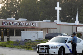  LAGET AV TILHENGERE: Tony Alamo Christian Church ligger i Fouke i USA. Foto: AP/Mike Wintroath)