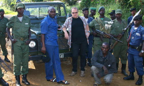 M�TER PRESIDENT KABILA: Rune Edvardsen skal ha samtaler med presidenten i august. Foto: Trond Dugan