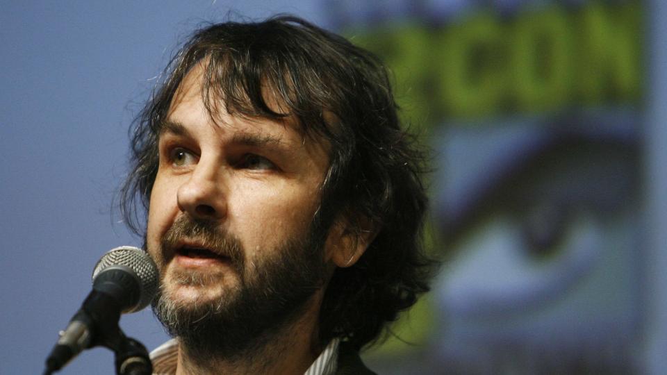 HOBBITEN KOMMER: �Ringenes Herre�-regiss�r Peter Jackson fortalte p� �rets Comic-Con at �Hobbiten�-manuset bare er noen uker unna. Foto: REUTERS/Mario Anzuoni