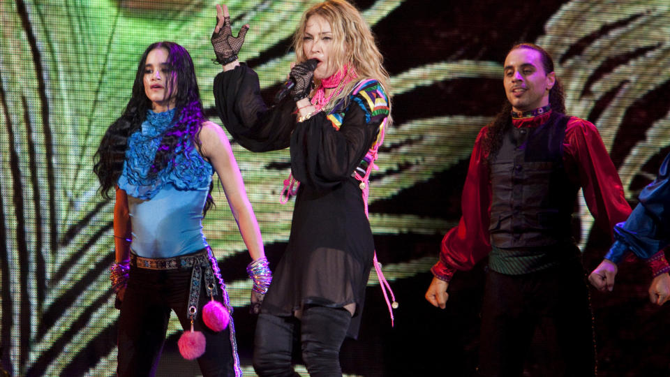 ROM-DANSEN:  Er et sentralt element i koreografien p� sangen �La Isla Bonita�. Foto: Stella Pictures