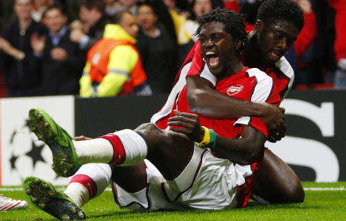 F�LGER ADEBAYOR?: Manchester City skal ha kommet langt p� vei i forhandlingene med Arsenal om en overgang  for midtstopper Kolo Tour�. Dermed kan ivorianeren f�lge etter sin tidligere lagkamerat Emmanuel Adebayor til Nordvest-England.Foto: SCANPIX/REUTERS/Eddie Keogh