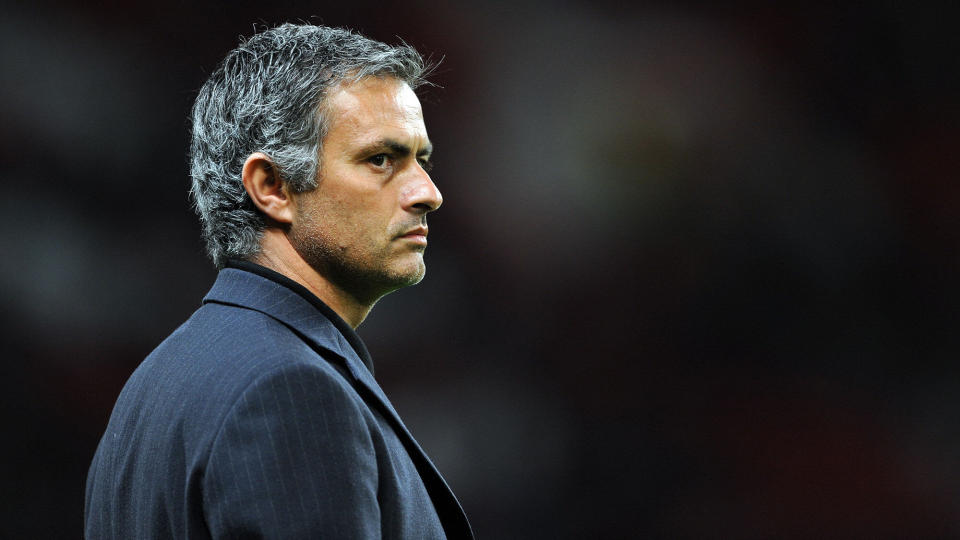 MOURINHO: Jos� Mourinho tar gjerne over Manchester United n�r Sir Alex Ferguson en gang takker for seg. Foto: AFP PHOTO/GIUSEPPE CACACE