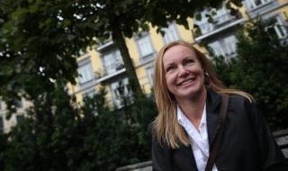 FIKK BARNA TILBAKE: Ekskona til Khalid Skah, Anne Cecilie Hopstock, gleder seg over � ha barna tilbake i Norge. Hun har vunnet retten til barna i det norske rettssystemet. Foto: Tomm W. Christiansen