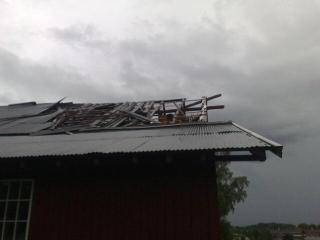 L�VETAKET BORTE: Foto: Morten �verbye