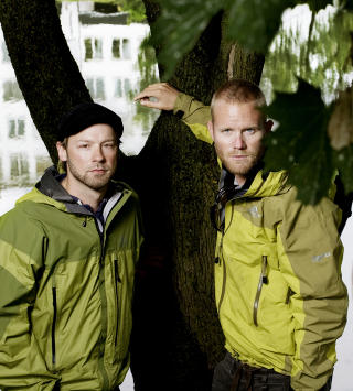 PÅDRIVERE: Petter Nyquist og Lars Oma Erichsrud satte i gang redningsaksjonen til Jarle Trå. PÅDRIVERE: Petter Nyquist og Lars Oma Erichsrud satte i gang redningsaksjonen til Jarle Trå.