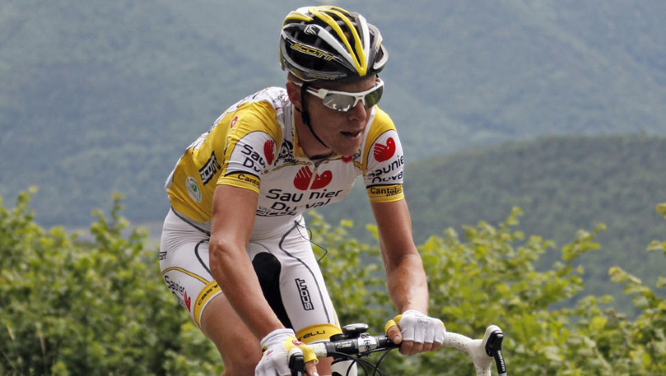 UTESTENGT: Riccardo Ricco testet positivt p� det avanserte bloddopet CERA, kalt tredjegenerasjons EPO. N� utestenges han i to �r fra sykkelsporten. Foto: Thierry Roge / REUTERS.