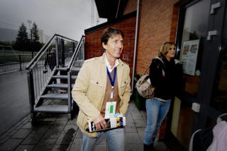 TRUER LYN: Agent Terje Liver�d krever at Lyn fristiller Diego Guastavino fra kontrakten med Lyn.Foto: John T. Pedersen / Dagbladet