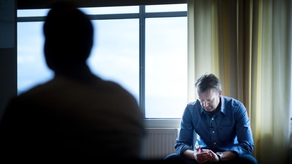 - BARNA REDDET MEG:- De er min egen lille Baywatch-patrulje, forteller Rune Brynhildsen. Foto: Thomas Rasmus Skaug / Dagbladet