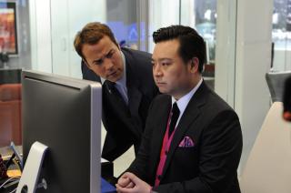 ENTOURAGE: Ari Gould (Jeremy Piven) og Llloyd (Rex Lee) er to av karakterene i HBO-serien �Entourage�. Foto: AP Photo/HBO