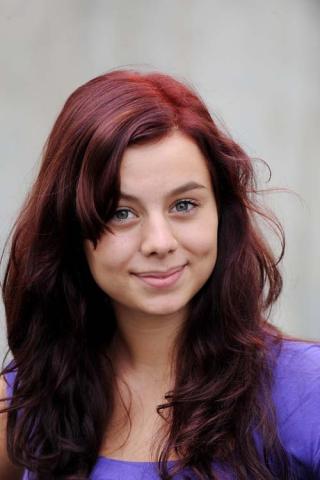 GLAD I T�FFE ROLLER:  Karoline Stemre debuterer i �Vegas�. Foto: Helge Hansen/ SF Norge AS
