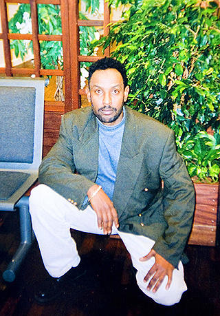 DREPT I FJOR: Mahmed Jamal Shirwac (46). Foto: Privat
