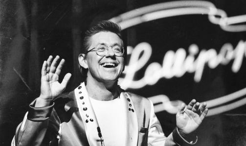 IKKE NYTT: Rune Larsen allsang seg gjennom 30 Lollipop-programmer i perioden 1989-1995. Foto: JAN T. ESPEDAL