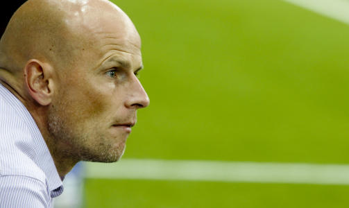 - IKKE AVGJ�RENDE: FCK-trener St�le Solbakken tror ikke DVD-en hadde en avgj�rende betydning. Foto: Stian Lysberg Solum / SCANPIX
