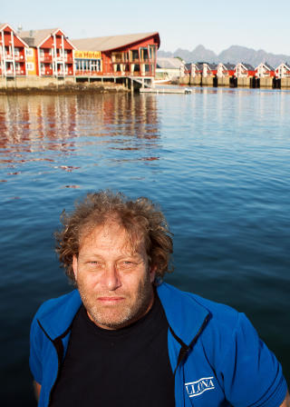 REAGERER: Bellona-leder Frederic Hauge. Foto: Jo Straube