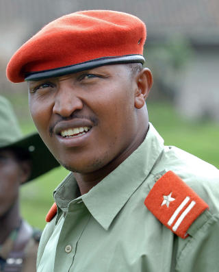 SVIKTET SJEFEN: Nkunda kommer med skarp kritikk av n�v�rende CNDP-leder Bosco Ntaganda. Foto: AFP PHOTO/ LIONEL HEALING/Scanpix