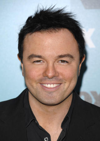 KONTROVERSIELL: Serieskaper Seth MacFarlane. Foto: AP Photo/Peter Kramer/Scanpix