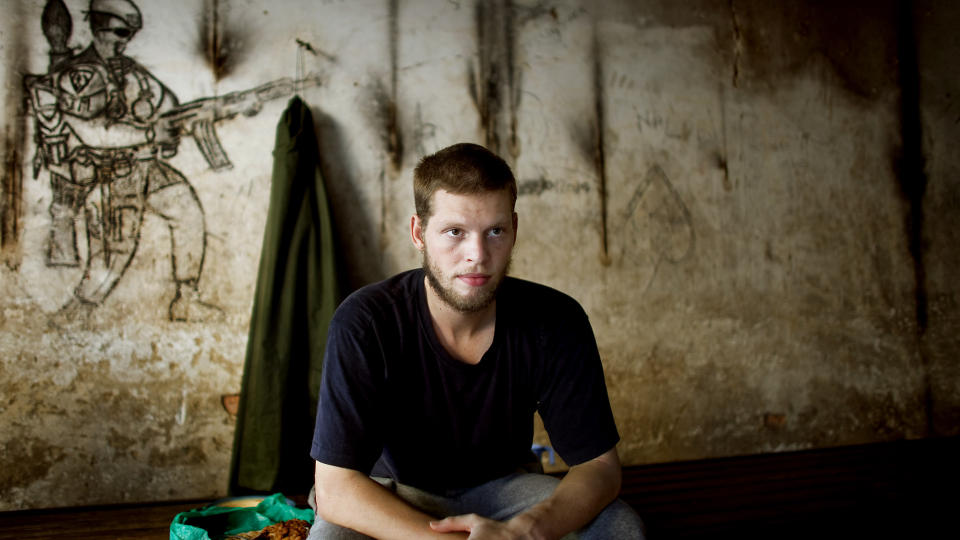 ST�R FRAM: Joshua French (27) velger � st� fram. Han har tidligere v�rt anonym av hensyn til familien. Foto: Espen R�st/DAGBLADET