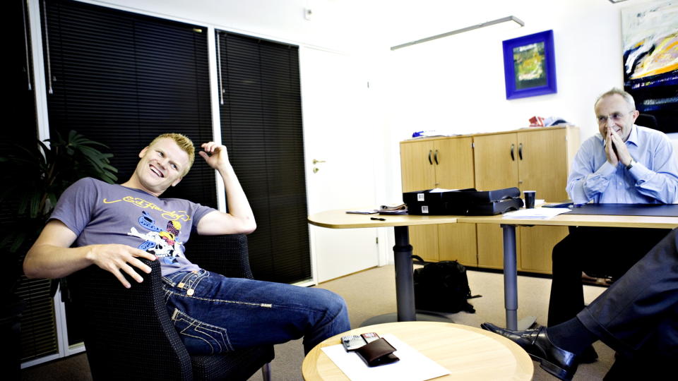 SNART GJELDSFRI: Jon H. Nordbrekken begynte opprydningen i Riises �konomi i 2007. Gjeldsmekleren beskriver Baardsens h�ndtering av fotballproffens �konomi som noe av det verste han har sett i bransjen. Foto: Nina Hansen / DAGBLADET.