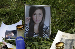 TRAGISK SKJEBNE: Therese Johansson Rojo (15) ble funnet sv�rt skadd og d�de senere av skadene. Foto: Roger Vistrom/EXPRESSEN