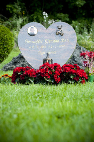 ET KORT LIV: Christoffer ble bare �tte �r. Foto: Thomas Rasmus Skaug