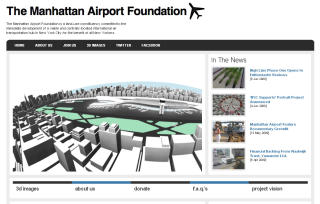 3D: Nettsiden til Manhattan Airport Foundation byr p� en rekke forseggjorte 3D-illustrasjoner som viser hvordan en ny flyplass i hjertet av New York vil fortone seg.
