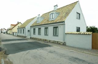 HAR KJ�PT BOLIG: Dette huset, i det lille tettstedet Torekov i Sk�ne, har Madeleine og Jonas kj�pt sammen med et vennepar, if�lge Svensk Damtidning. Foto: STELLA PICTURES