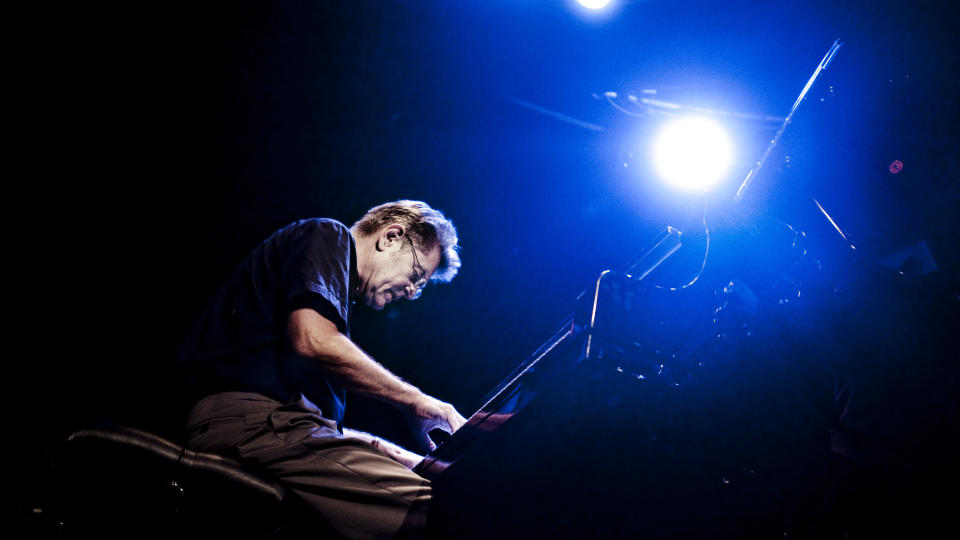 STORT TENKT: Alexander von Schlippenbach spilte samtlige 71 av Thelonious Monks komposisjoner under Oslo Jazzfestival i g�r. FOTO: Thomas Rasmus Skaug.